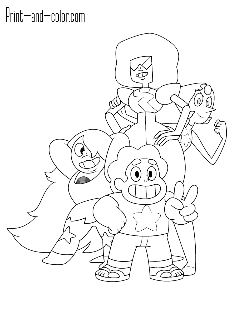 steven universe coloring pages printable jpg