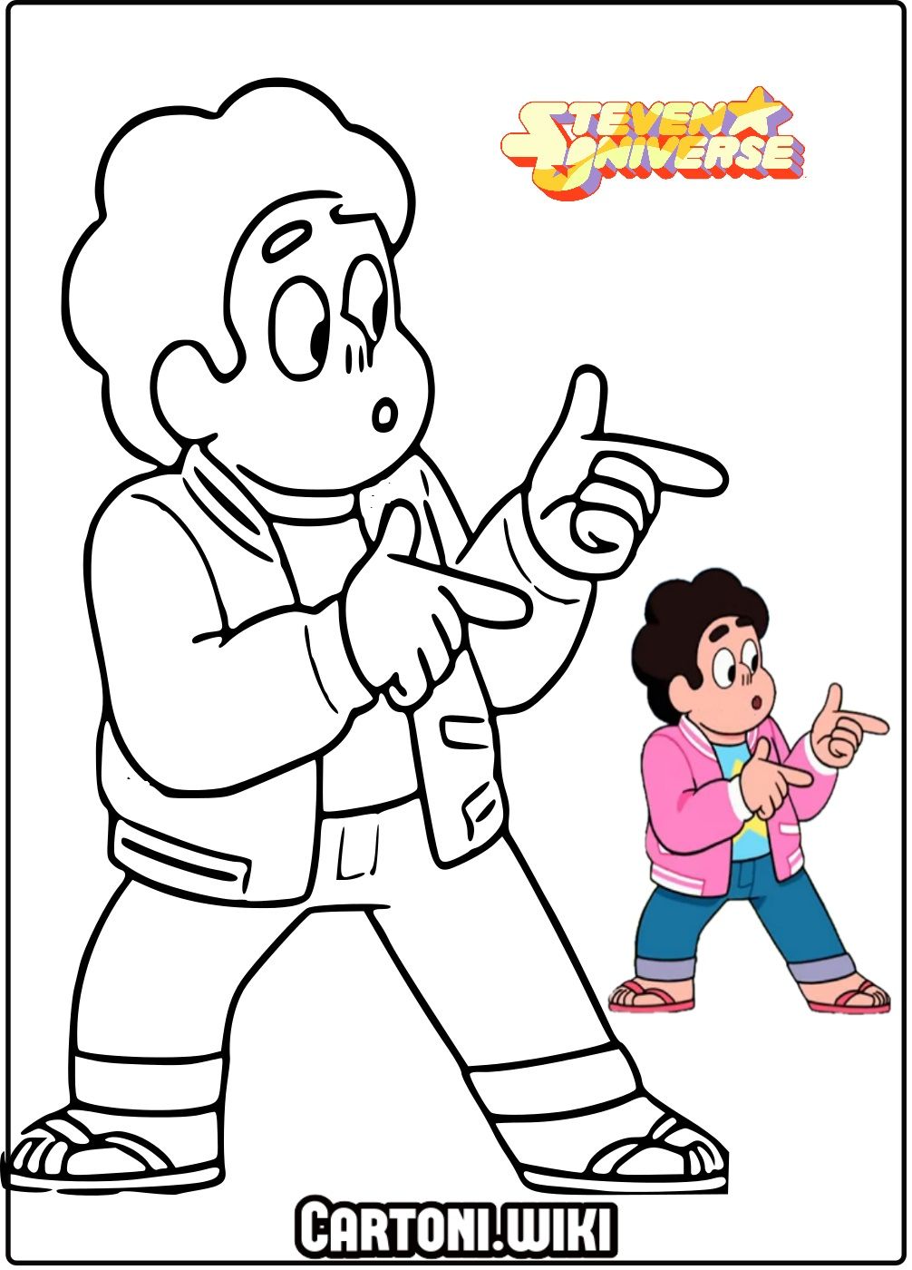 36 Steven Universe Coloring Pages Printable 16