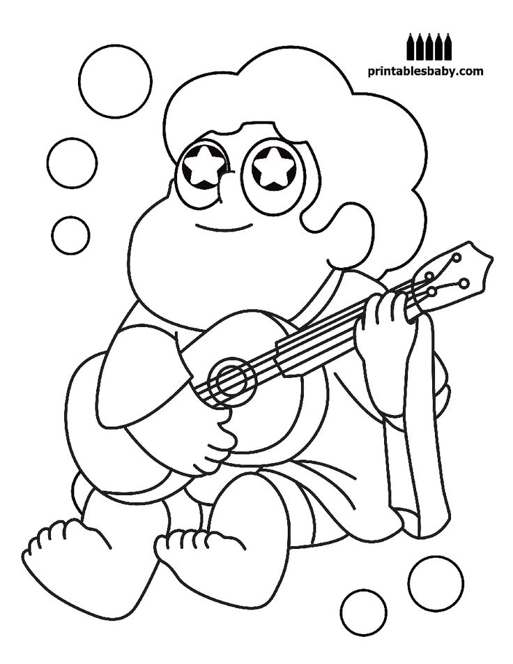 36 Steven Universe Coloring Pages Printable 17