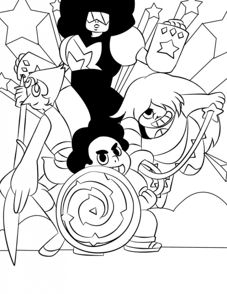 36 Steven Universe Coloring Pages Printable 26