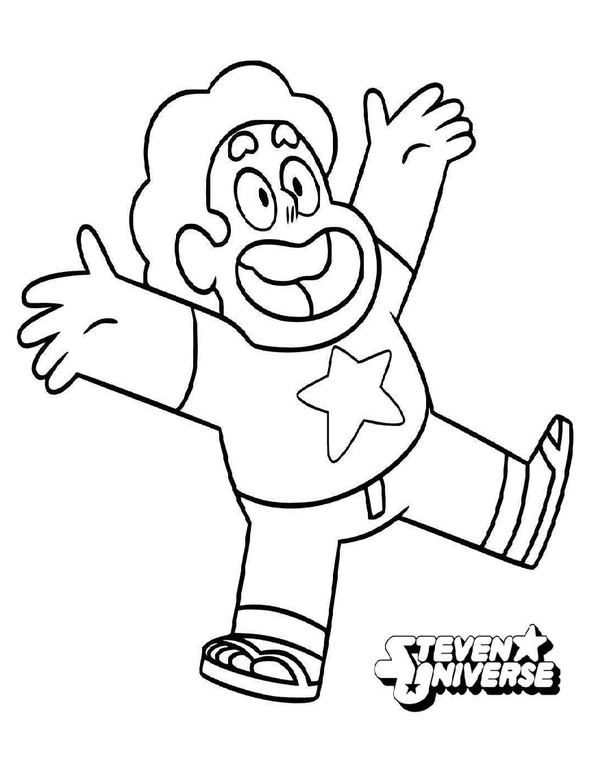 36 Steven Universe Coloring Pages Printable 8