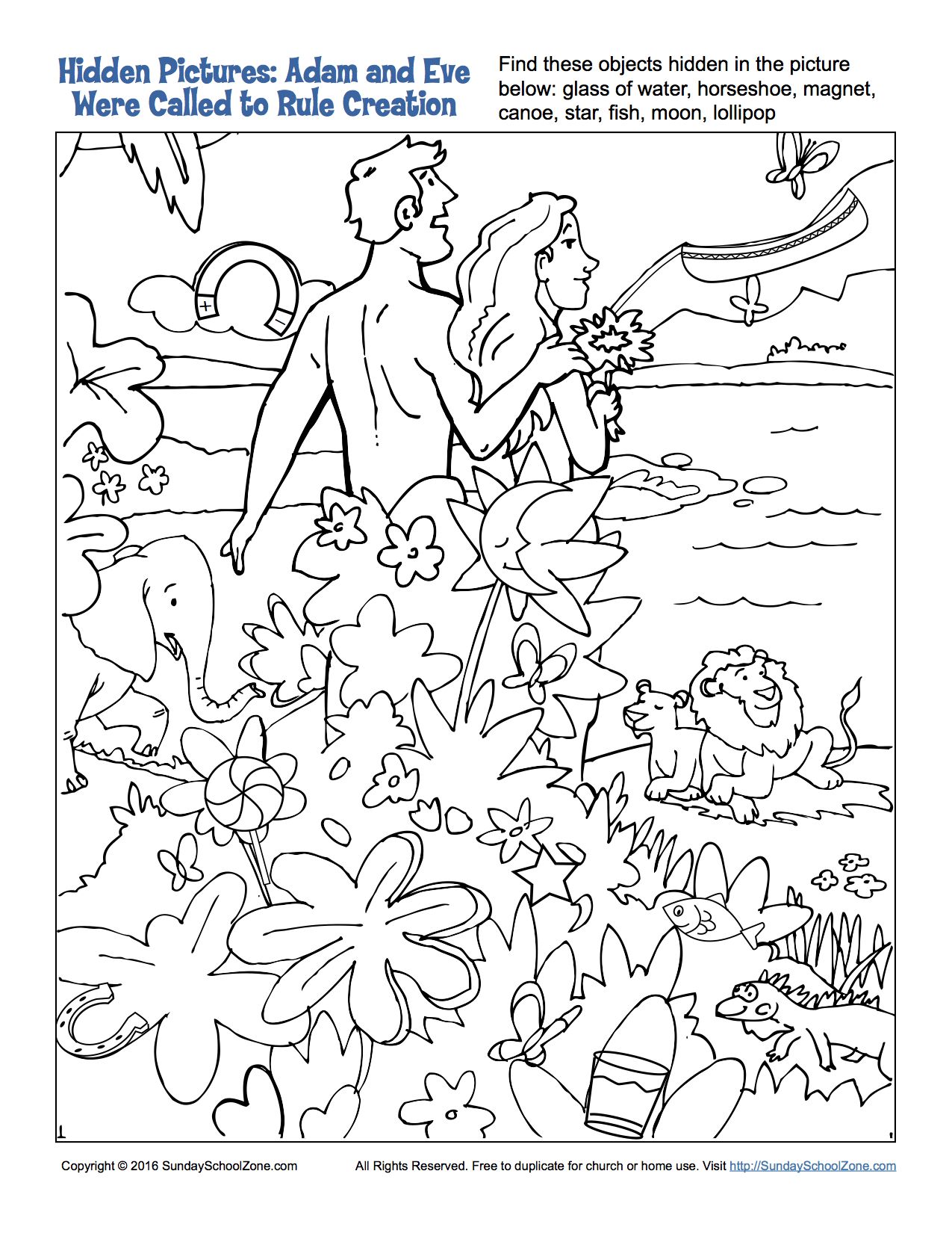 37 Creation Coloring Pages Printable 27