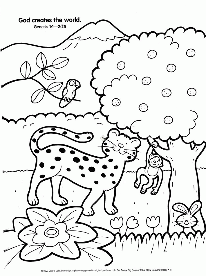 creation coloring pages printable jpg