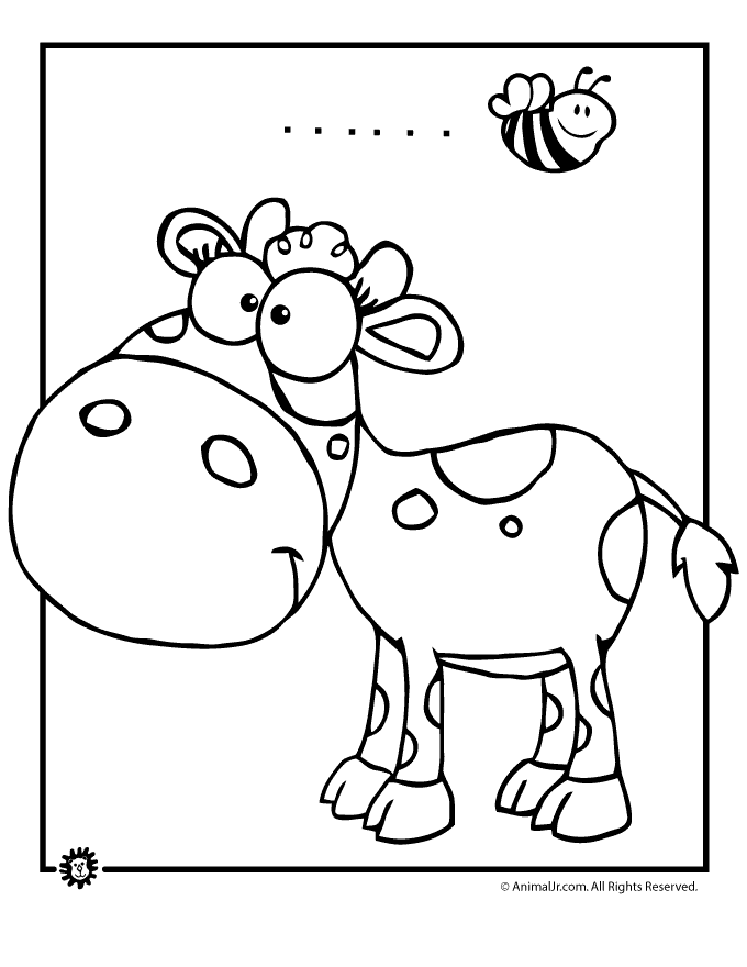 37 Cute Cows Coloring Pages Printable 13