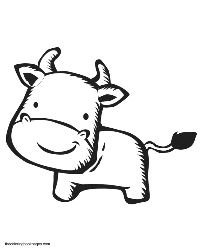 37 Cute Cows Coloring Pages Printable 20