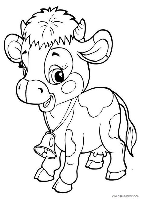 37 Cute Cows Coloring Pages Printable 27