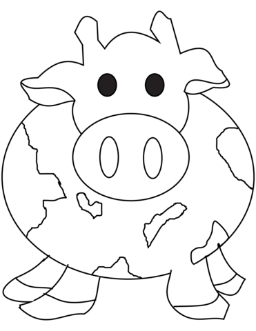 37 Cute Cows Coloring Pages Printable 30