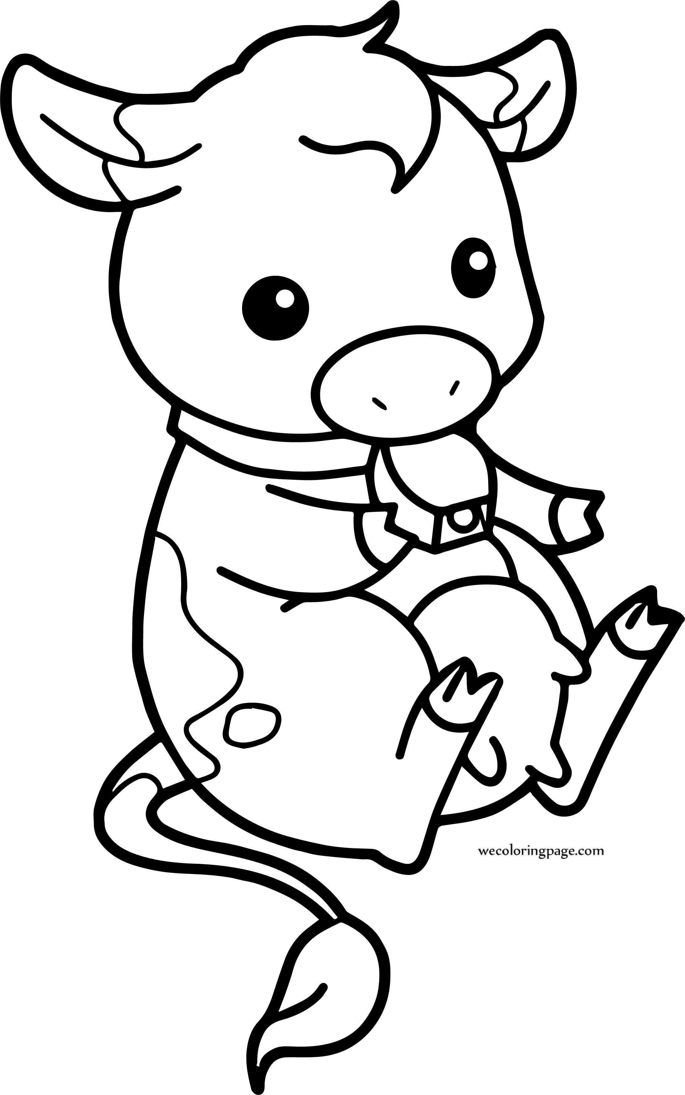 37 Cute Cows Coloring Pages Printable 31