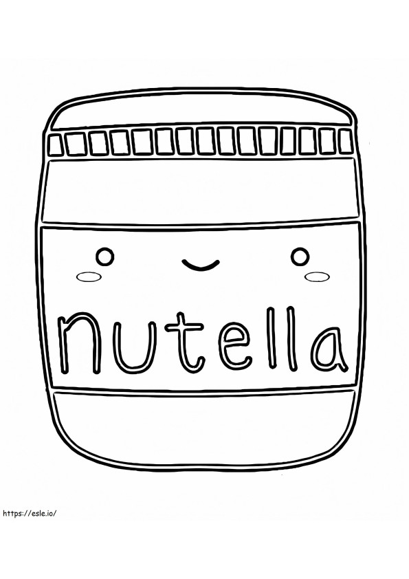 37 Cute Nutella Coloring Pages Printable 13