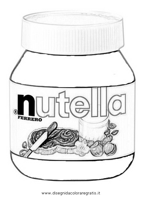 cute nutella coloring pages printable jpg