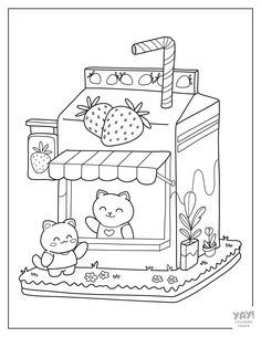 37 Cute Nutella Coloring Pages Printable 16