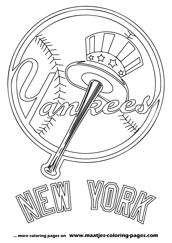 37 Detailed MLB Coloring Pages Printable 10