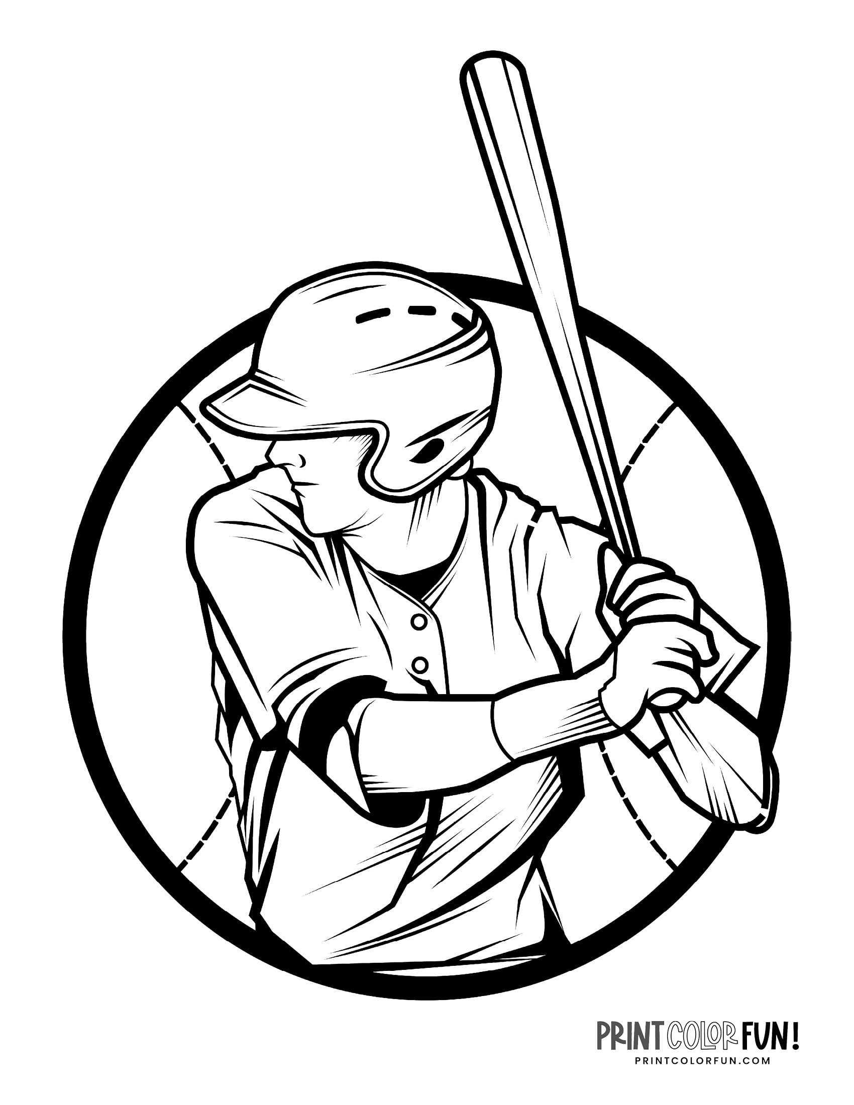 37 Detailed MLB Coloring Pages Printable 15