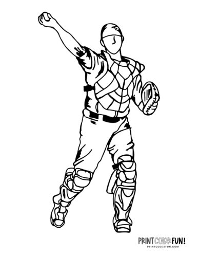 37 Detailed MLB Coloring Pages Printable 20