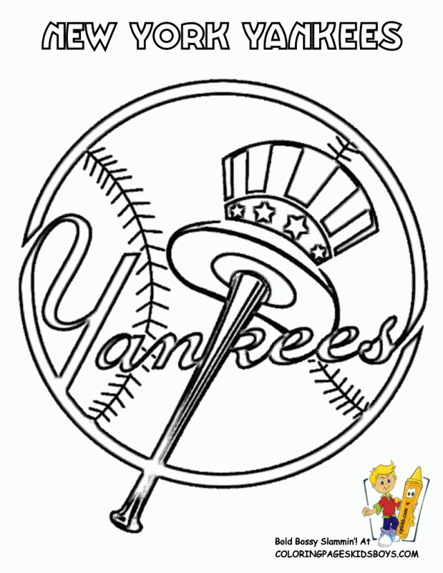 37 Detailed MLB Coloring Pages Printable 29