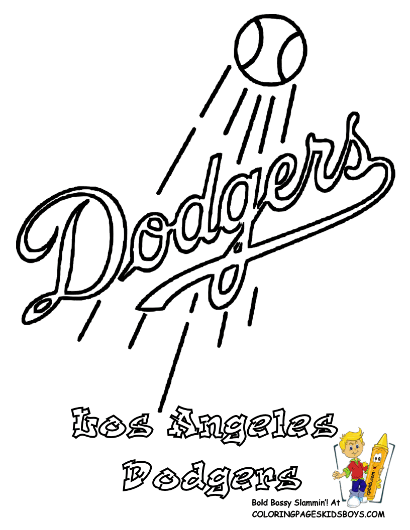 37 Detailed MLB Coloring Pages Printable 34