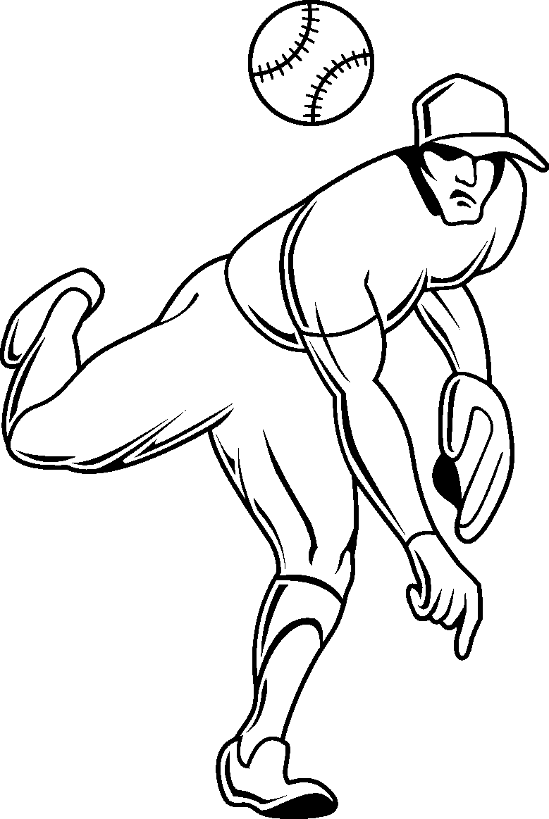 37 Detailed MLB Coloring Pages Printable 8