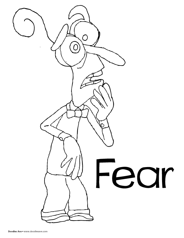 37 Exciting Inside Out Coloring Pages Printable 6