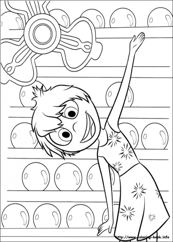 37 Exciting Inside Out Coloring Pages Printable 9