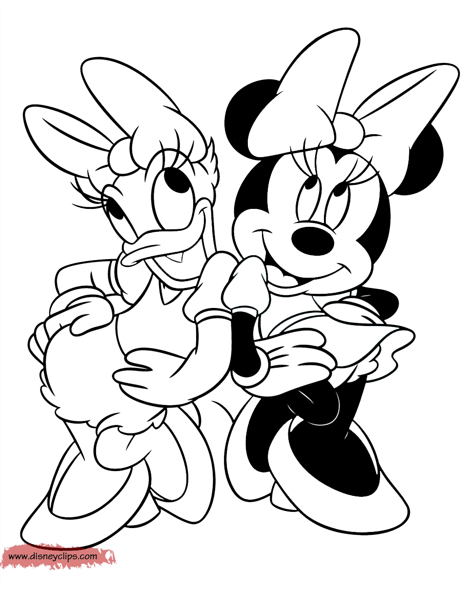 37 Fun Minnie Mouse Coloring Pages Printable 19