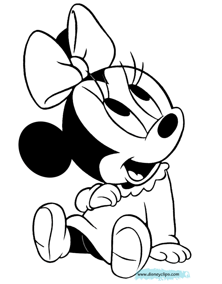 37 Fun Minnie Mouse Coloring Pages Printable 21