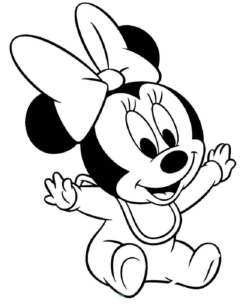 37 Fun Minnie Mouse Coloring Pages Printable 31