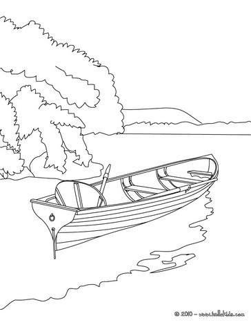 37 Nautical Ship and Boat Coloring Pages Printable 17