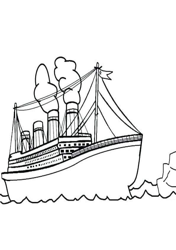 37 Nautical Ship and Boat Coloring Pages Printable 29