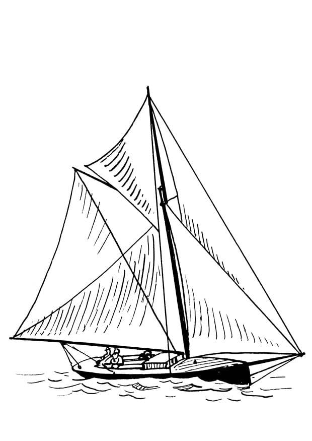 37 Nautical Ship and Boat Coloring Pages Printable 33