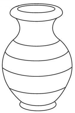 37 Simple Vase Coloring Page Printable Coloring Pages 1