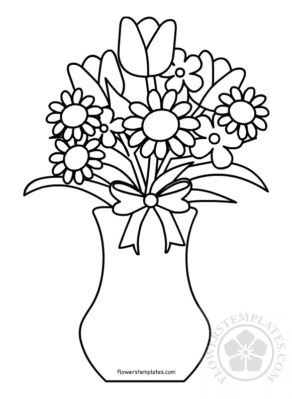 37 Simple Vase Coloring Page Printable Coloring Pages 26