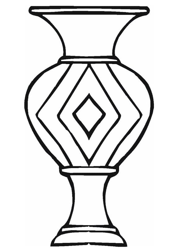 37 Simple Vase Coloring Page Printable Coloring Pages 29