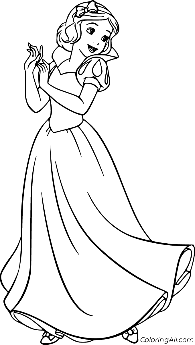 37 Snow White Coloring Pages Printable 22