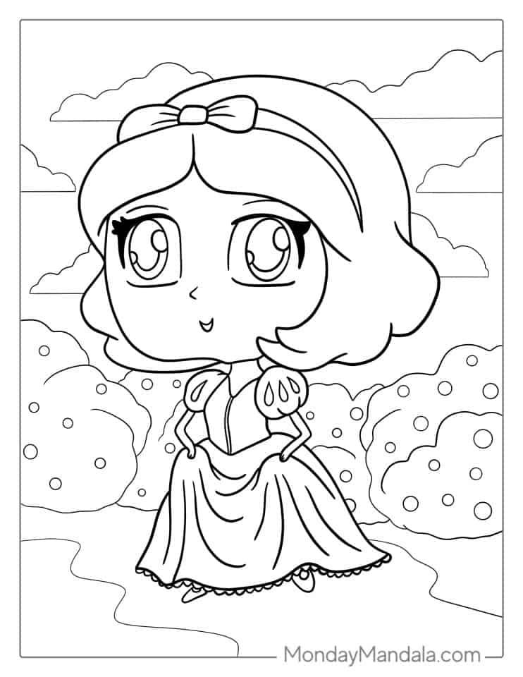 37 Snow White Coloring Pages Printable 33