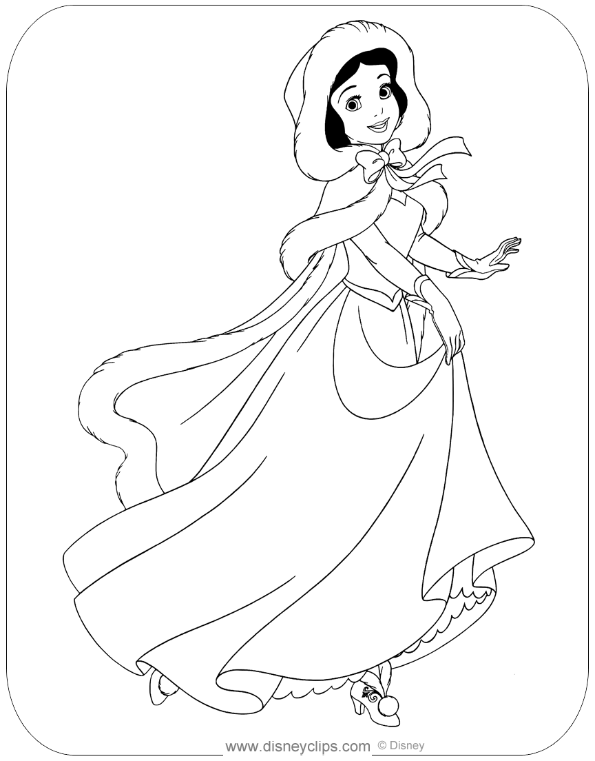 37 Snow White Coloring Pages Printable 5