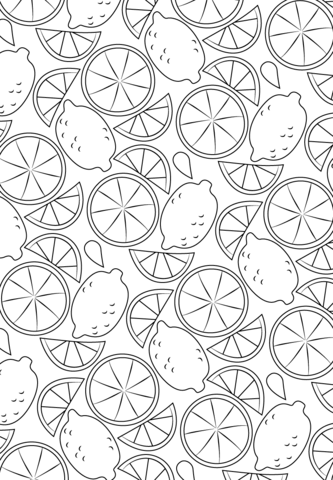 37 Sweet Lemon Coloring Pages Printable 12