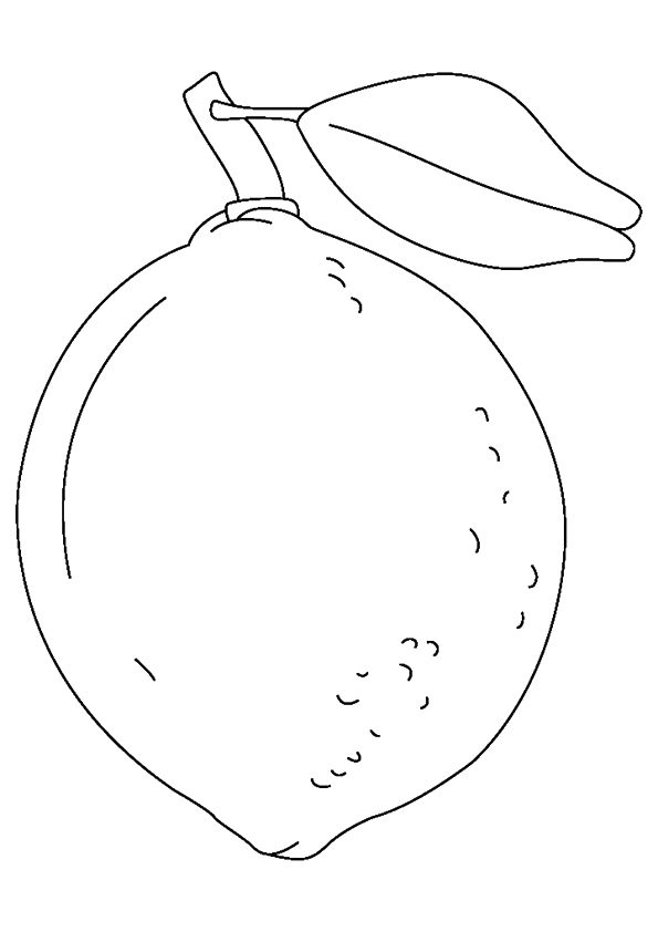 37 Sweet Lemon Coloring Pages Printable 14