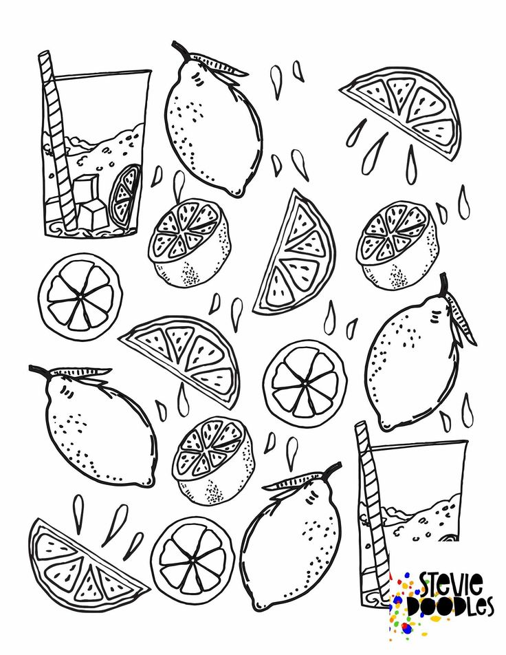 37 Sweet Lemon Coloring Pages Printable 17