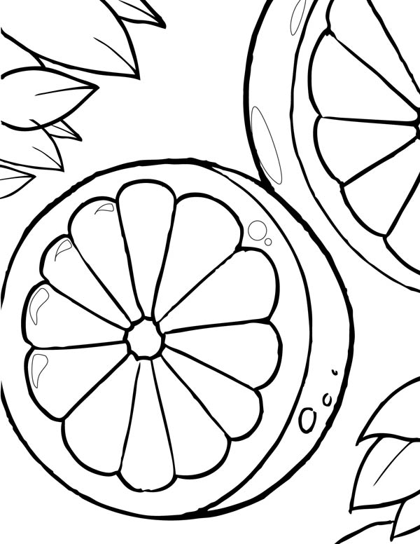 37 Sweet Lemon Coloring Pages Printable 19