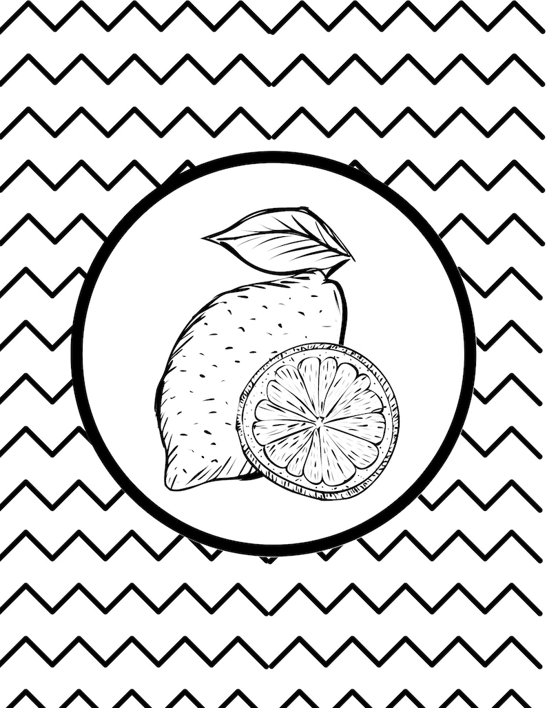 37 Sweet Lemon Coloring Pages Printable 21