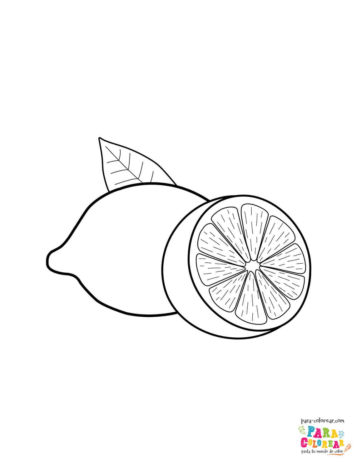 37 Sweet Lemon Coloring Pages Printable 4