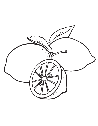 37 Sweet Lemon Coloring Pages Printable 8