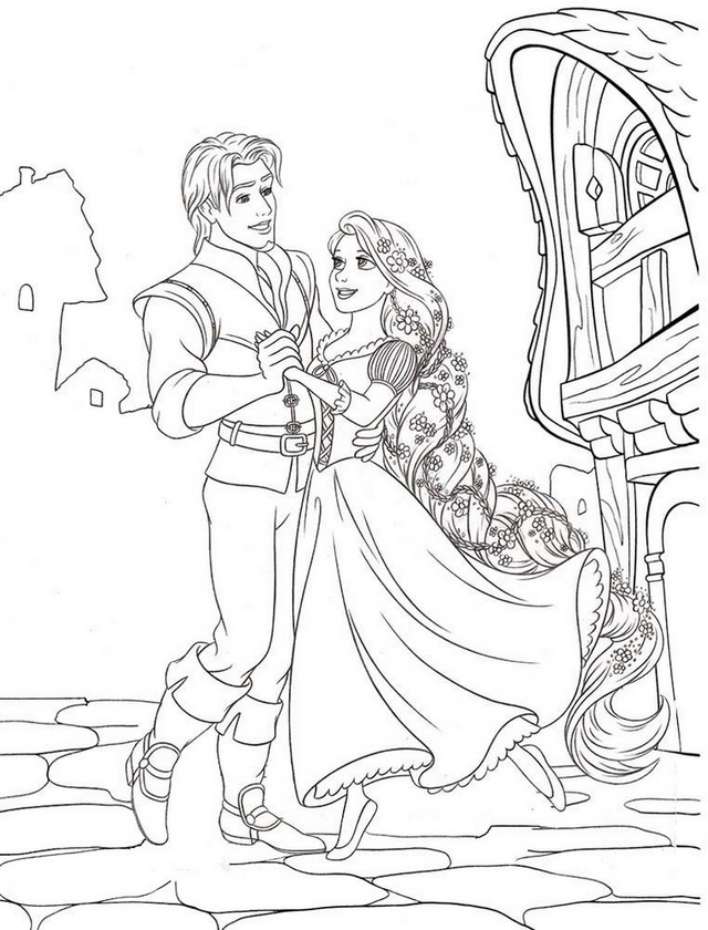 37 Tangled Coloring Pages Printable 20