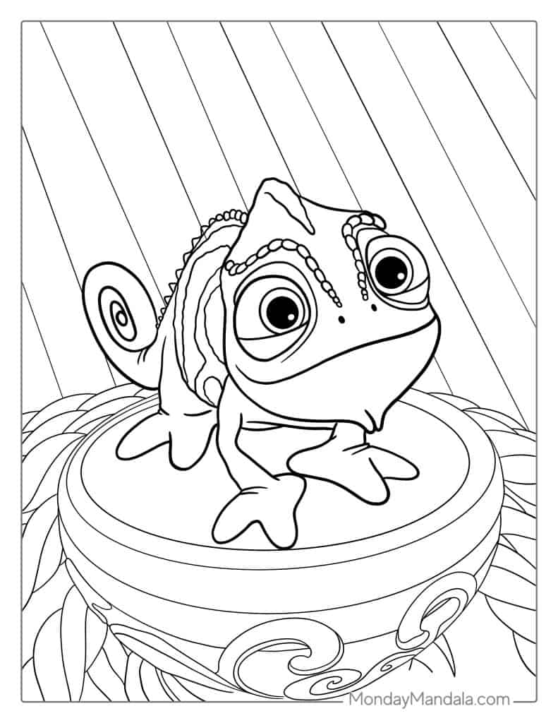 tangled coloring pages printable jpg