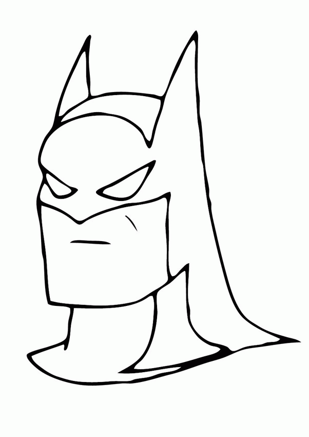 38 Batman Coloring Pages for Kids Printable 12