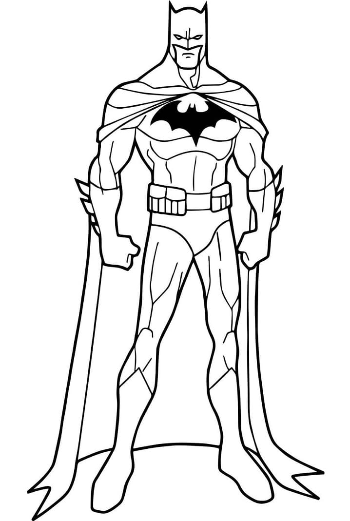 38 Batman Coloring Pages for Kids Printable 16