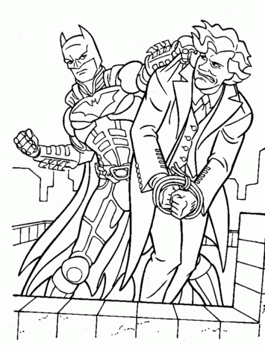 38 Batman Coloring Pages for Kids Printable 18