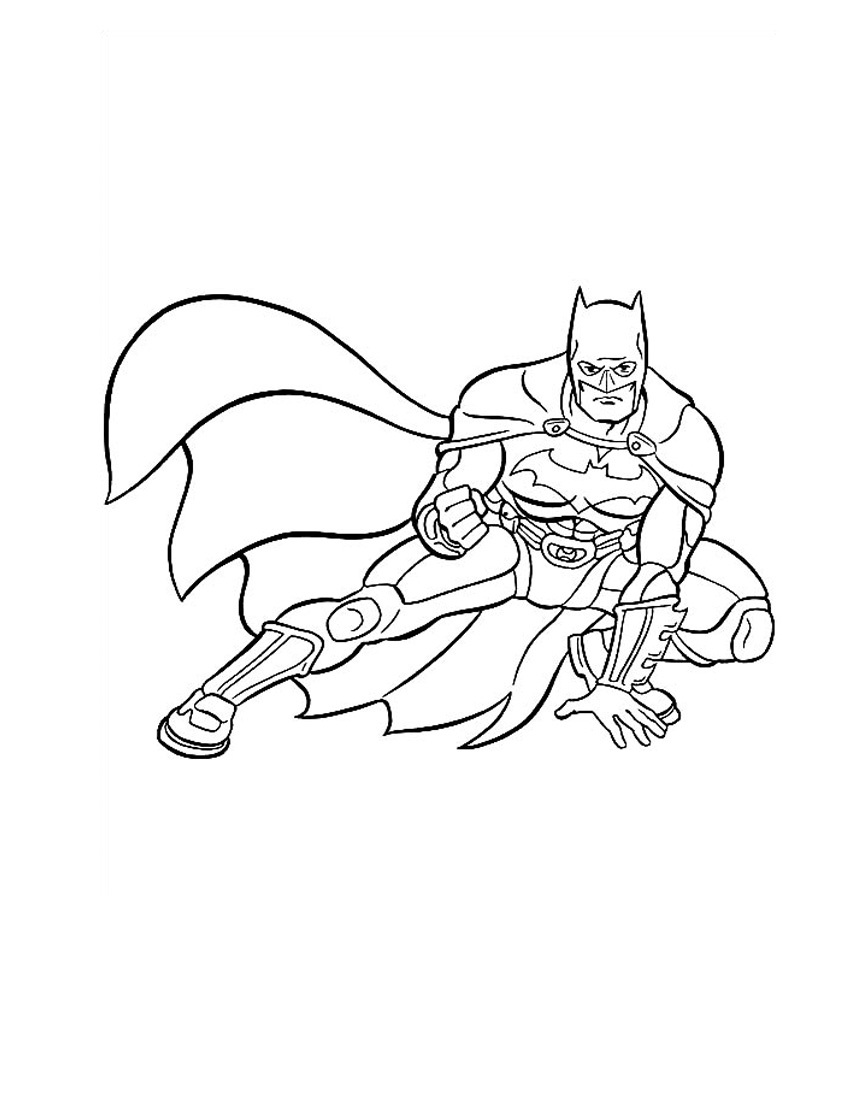 38 Batman Coloring Pages for Kids Printable 28