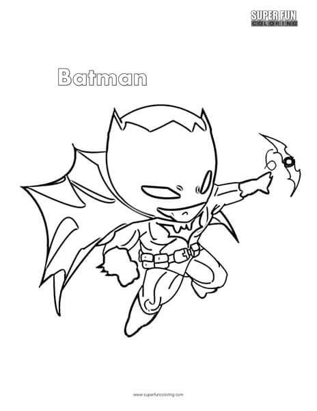 38 Batman Coloring Pages for Kids Printable 29