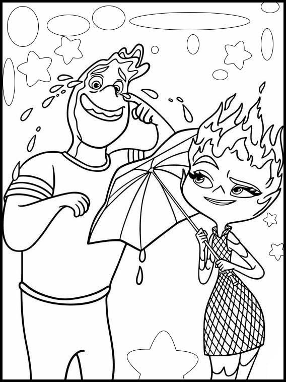 38 Creative Elemental Coloring Pages Printable 24